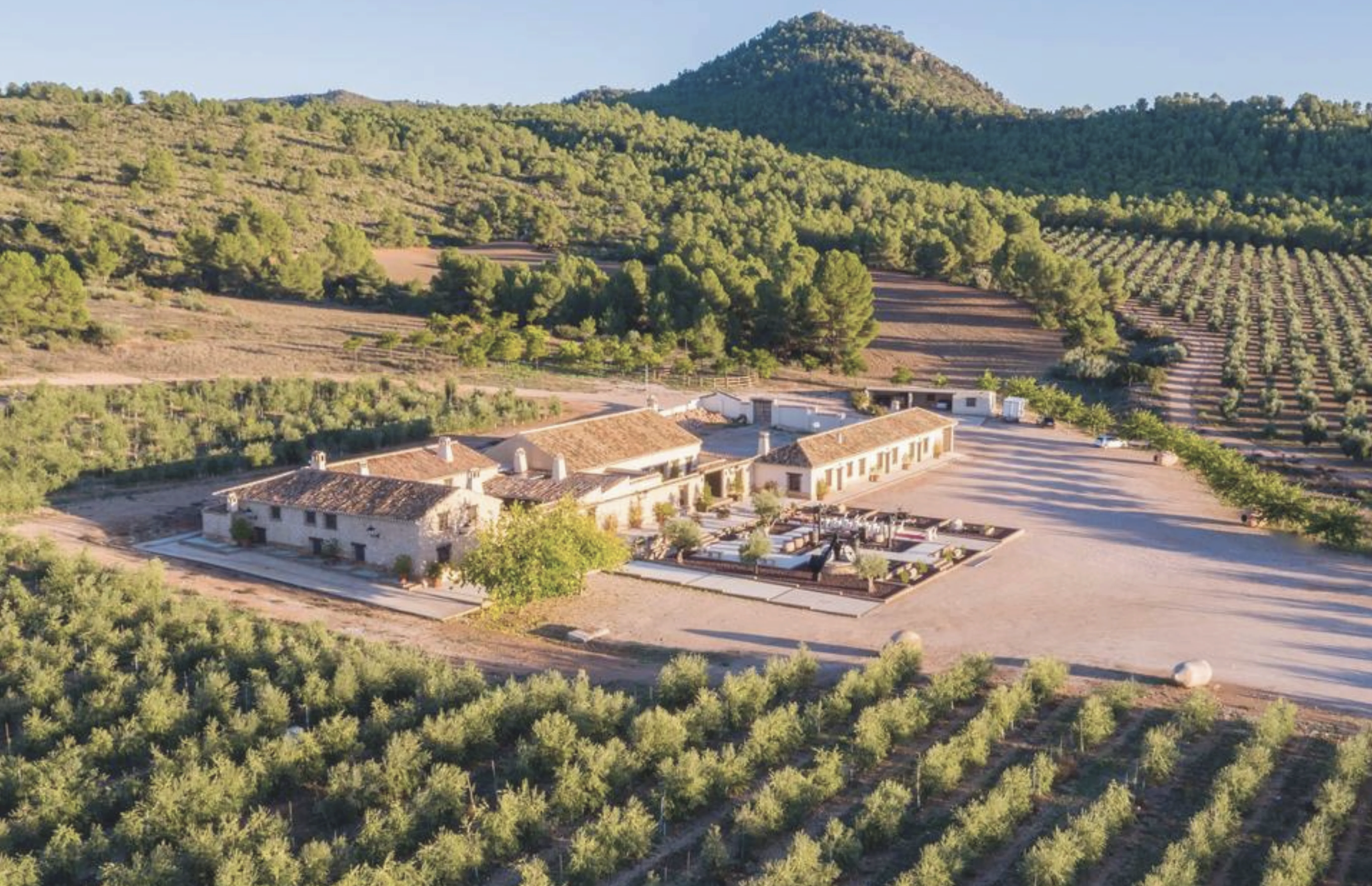 Cortijo trifillas visto desde arriba